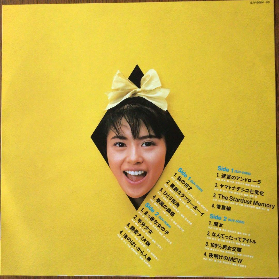 小泉今日子　ザ・ベスト　帯付き国内プロモLP見本白盤