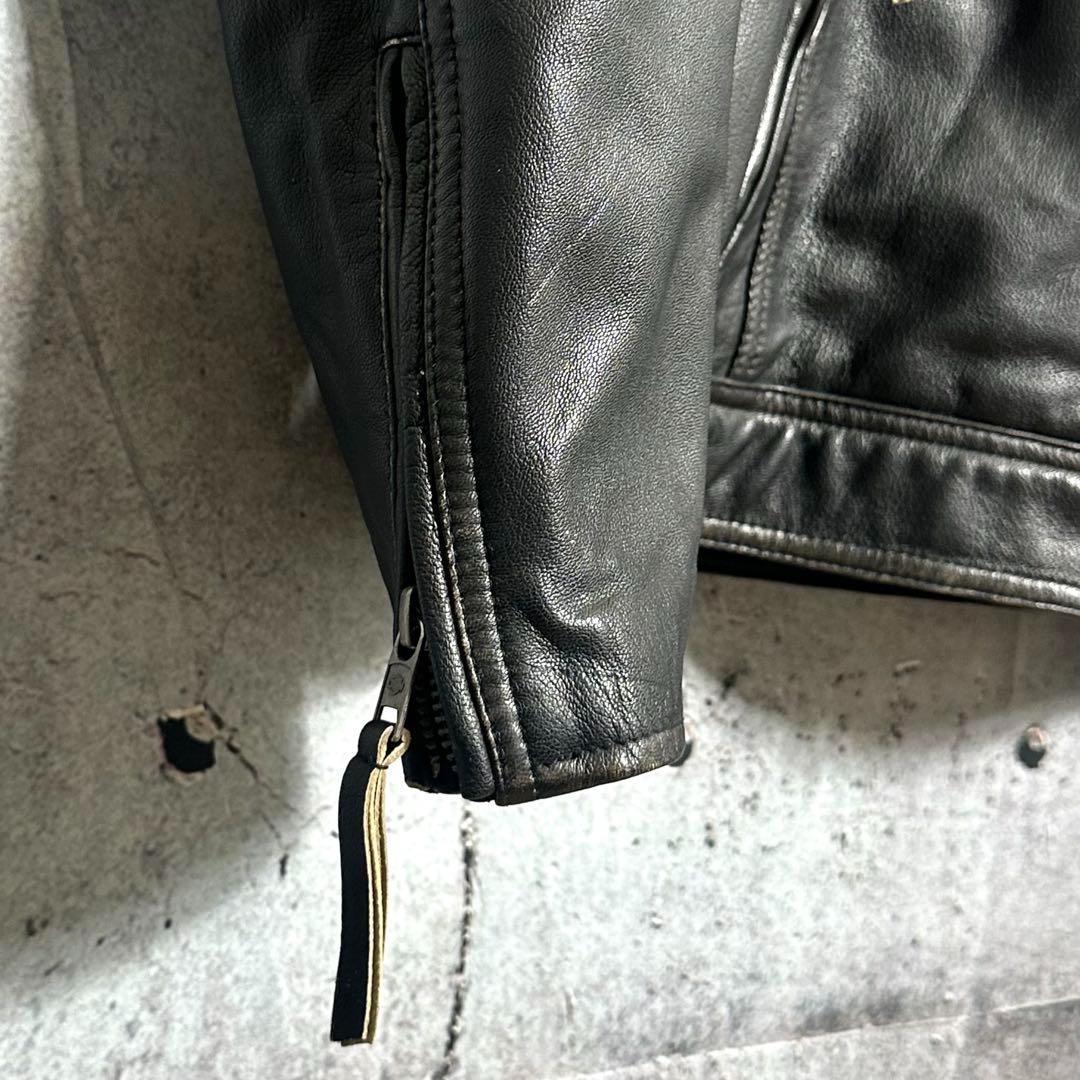 B*N様 ⭐️90s⭐️HARLEY DAVIDSON 山羊革　ライダースジャケ
