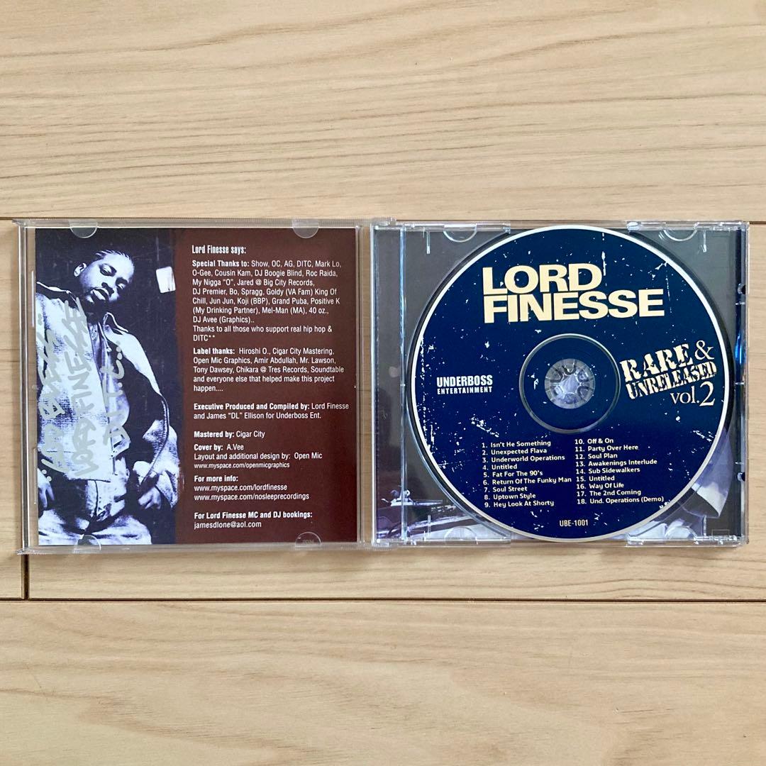 洋楽 LORD FINESSE RARE & UNRELEASED VOLUME 2