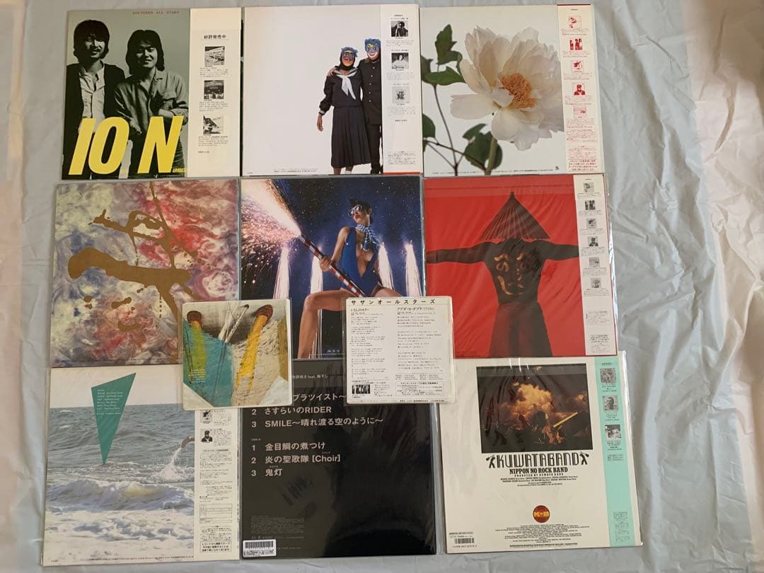 サザンオールスターズ LP 11枚 帯あり多数 名盤 Nude Man含む