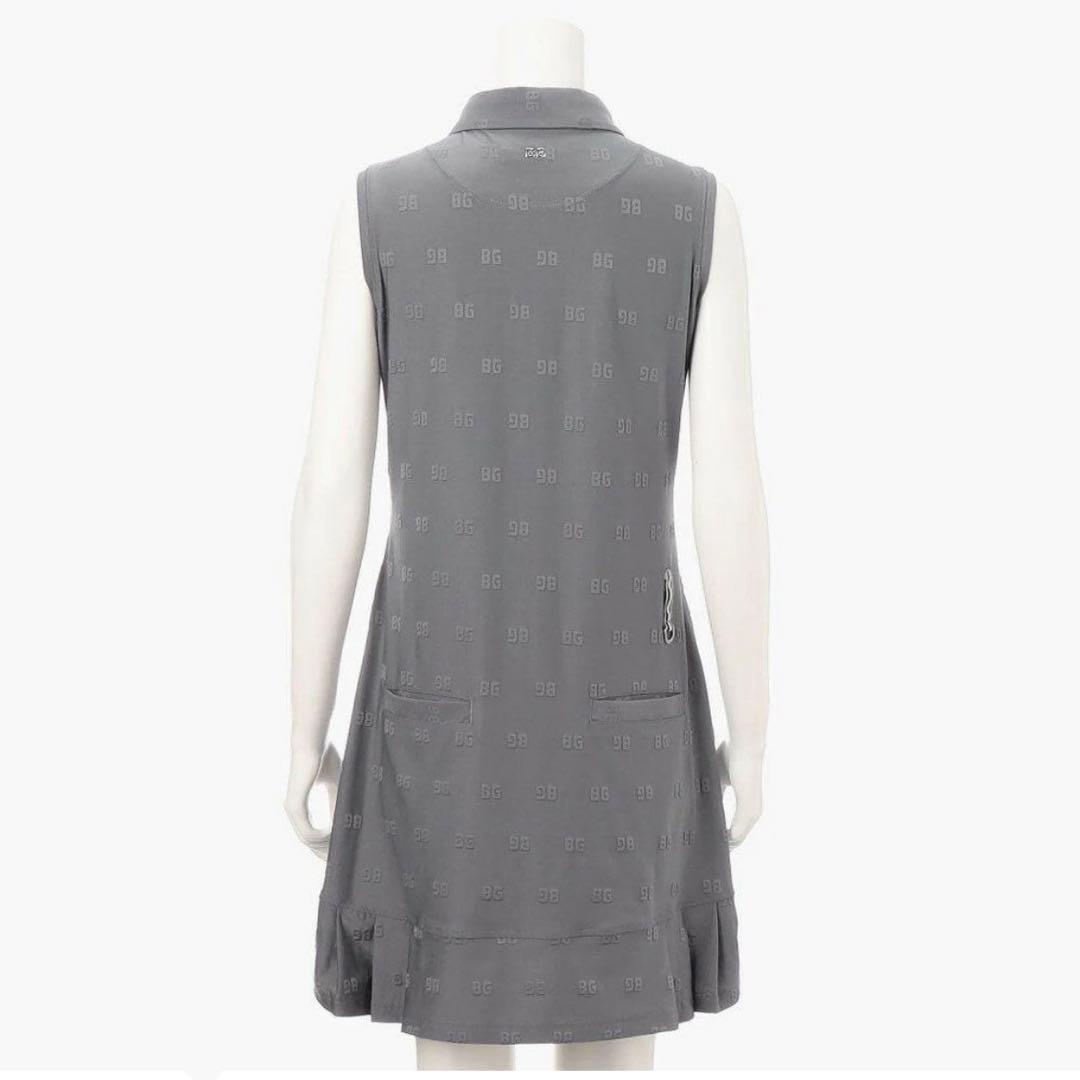 新品★38,500円 L BRIEFINGゴルフ ワンピース ノースリーブポロ