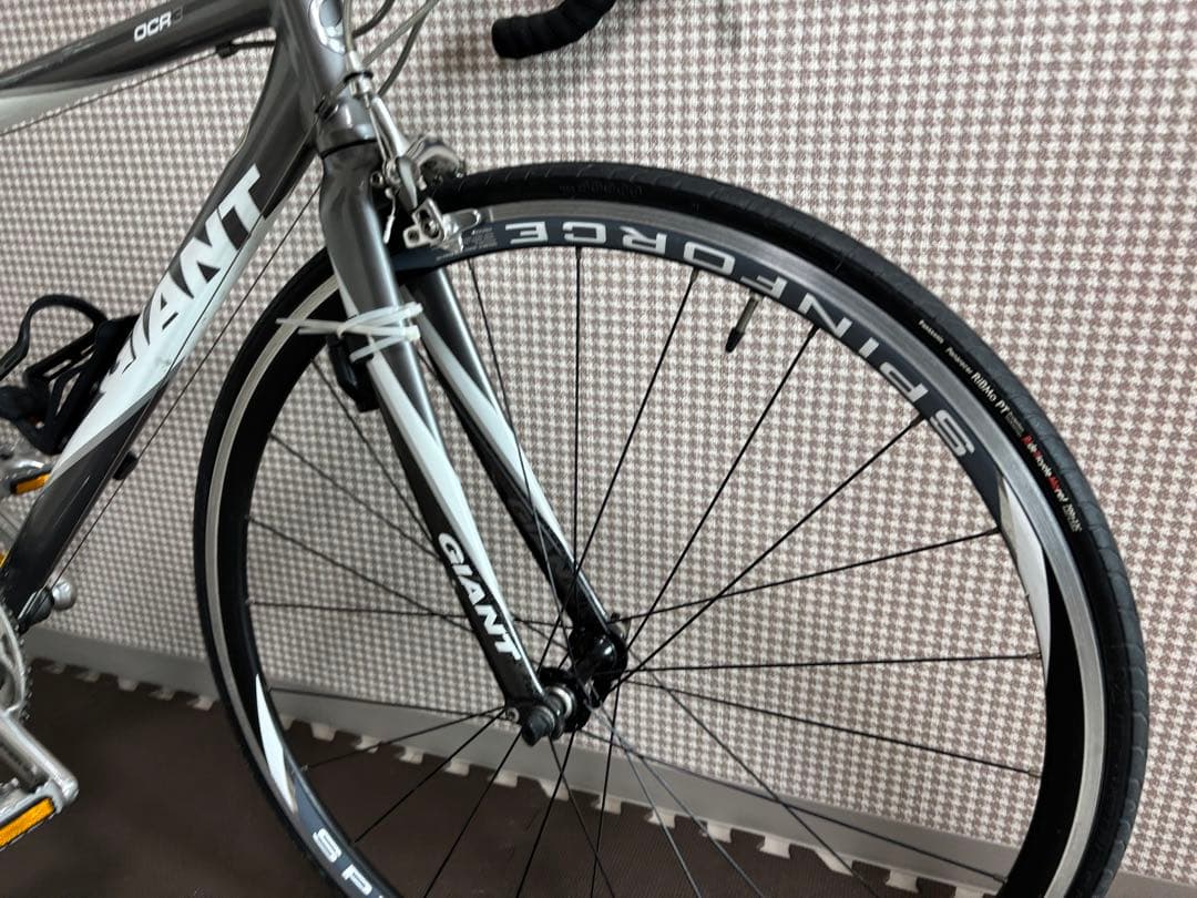 GIANT OCR3ロードバイク シルバー 700C 引取限定