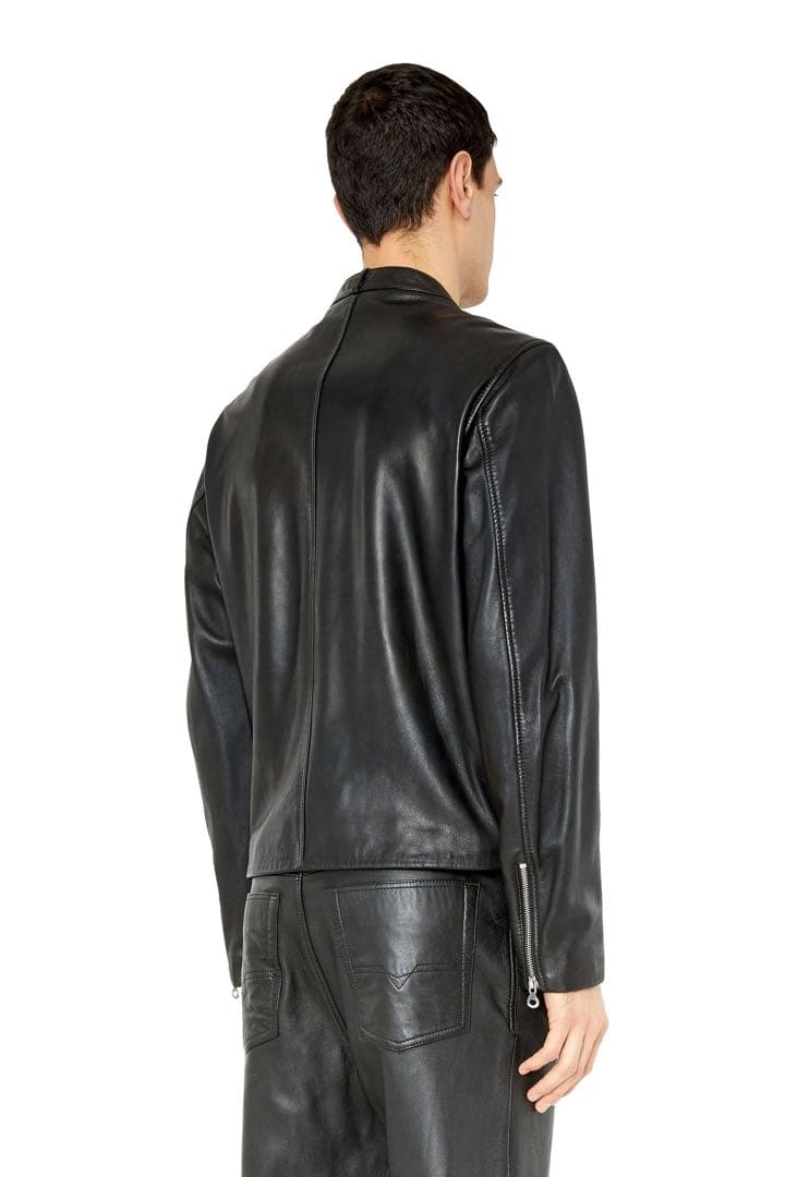 【ASH 着用】DIESEL シングルライダース レザージャケット