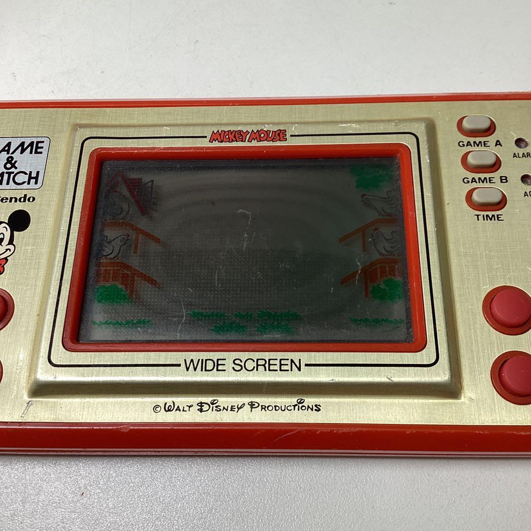 マ*0様 ジャンク　昭和レトロ　GAME&WATCH まとめて2点
