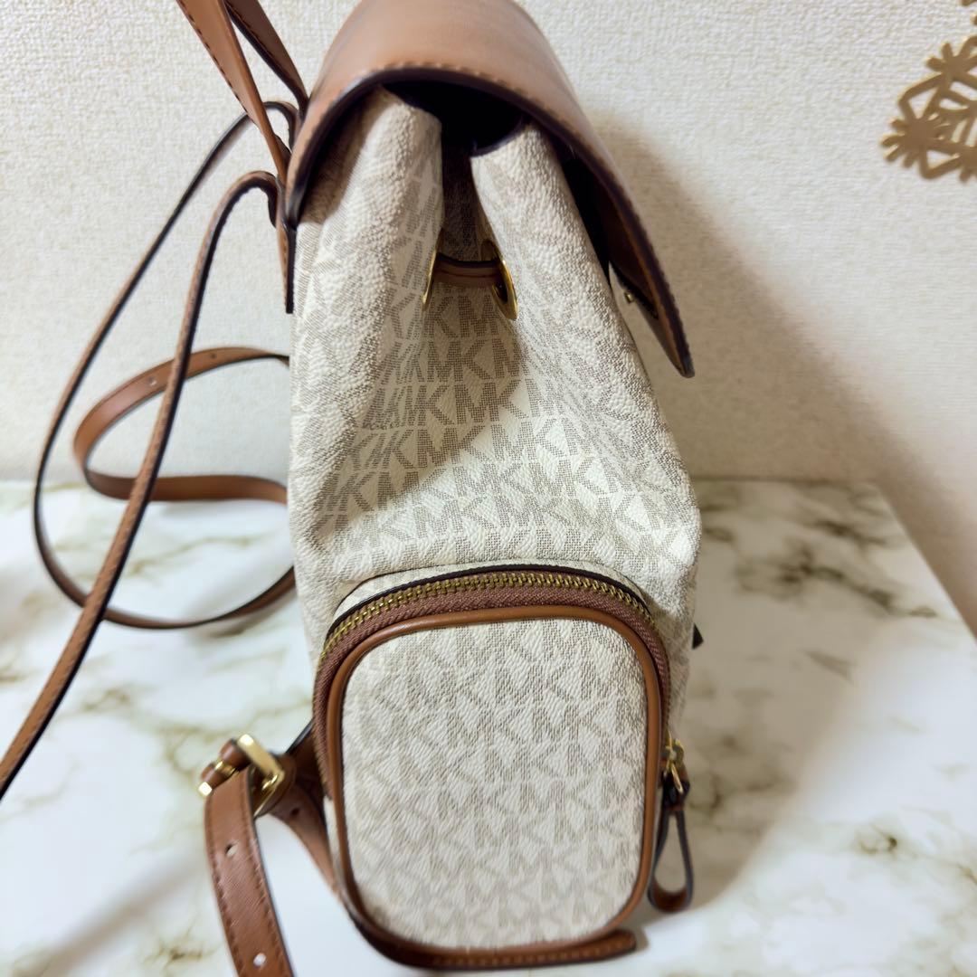 MICHAEL KORS バックパック ベージュ/ブラウン