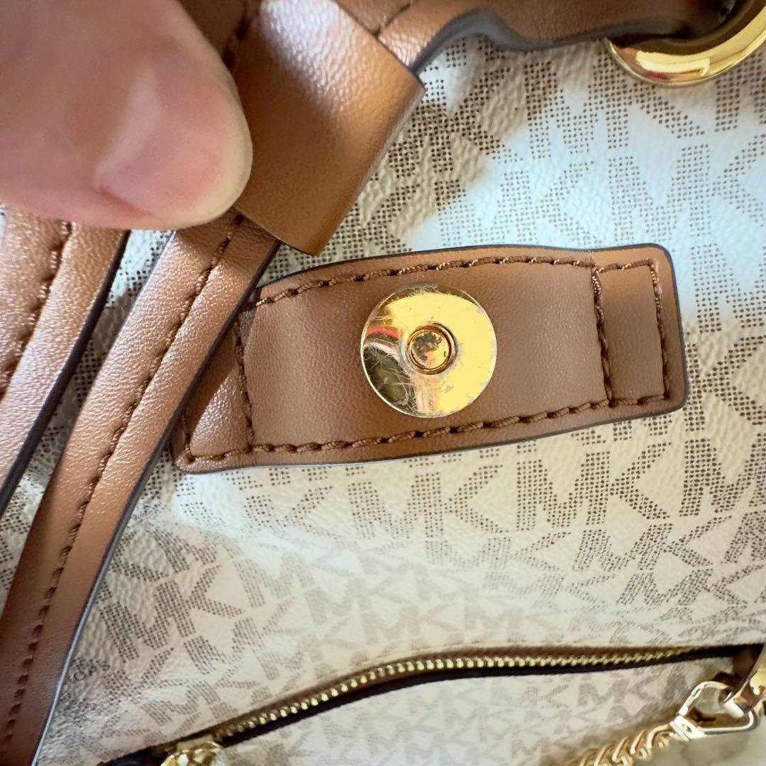 MICHAEL KORS バックパック ベージュ/ブラウン