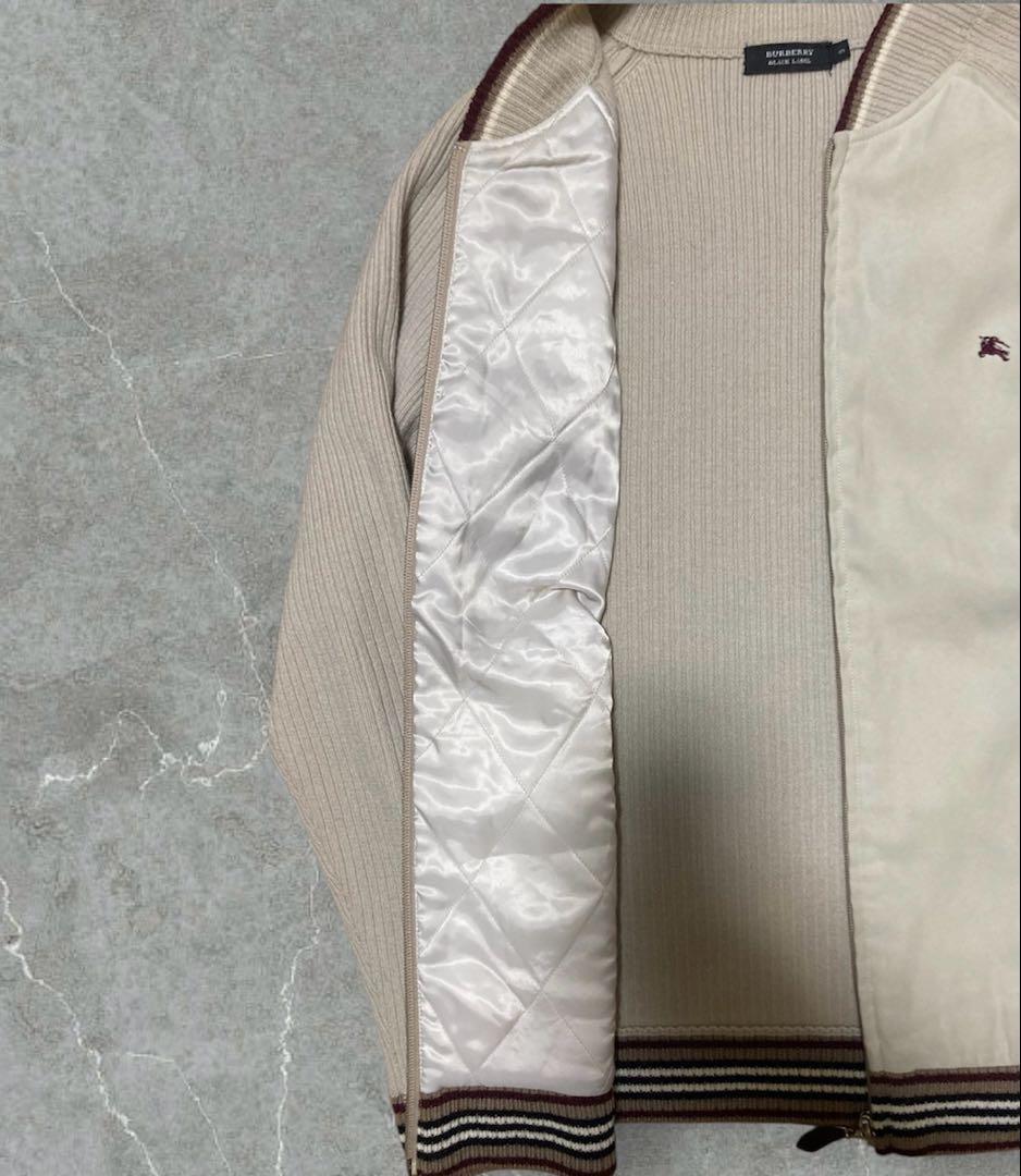 BURBERRY BLACK LABEL トラックジャケット　スエード　古着