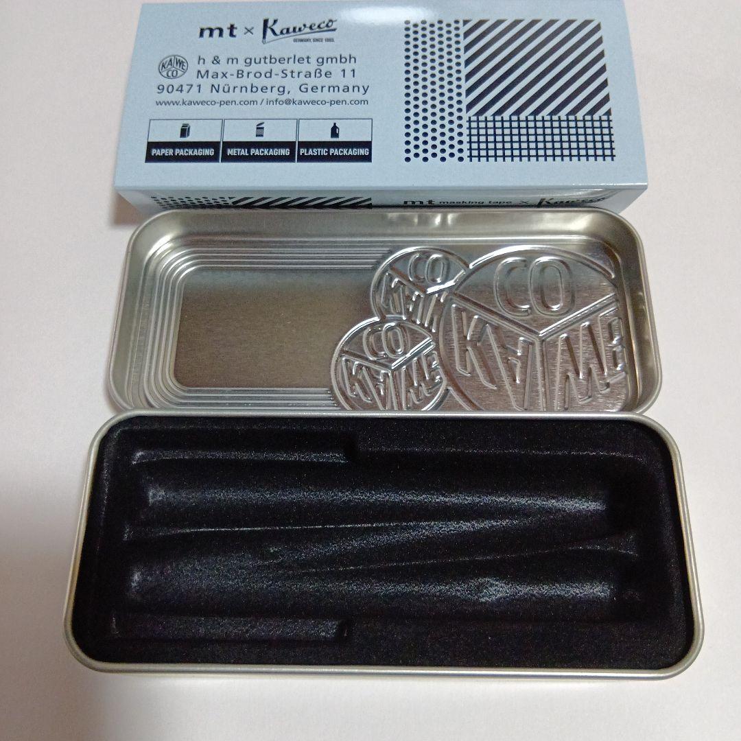 mt×kaweco 限定　万年筆マキアートと缶ケース　新品未使用　イベント