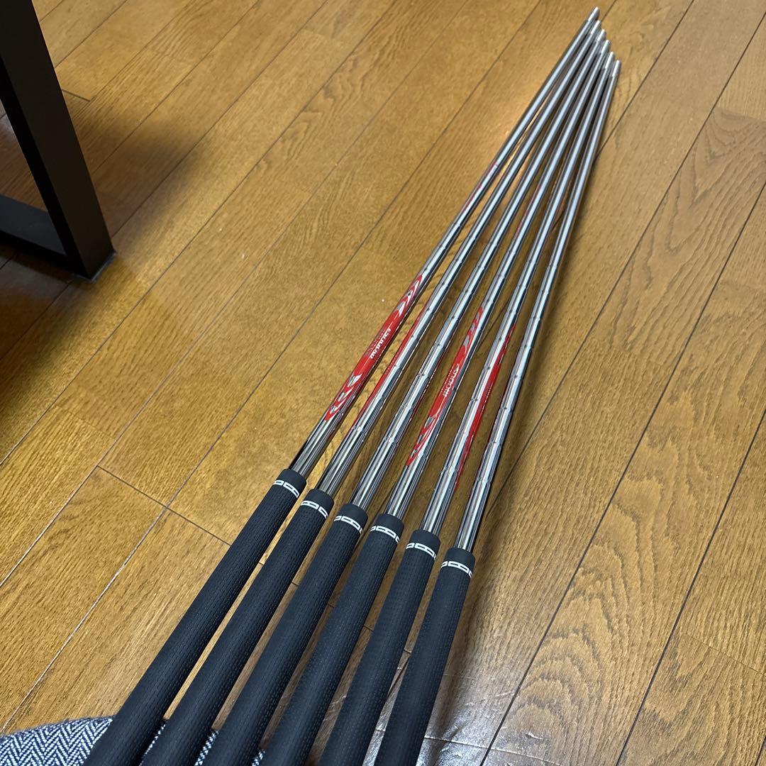 [美品]Modus Tour120 Flex S シャフト 6本セット