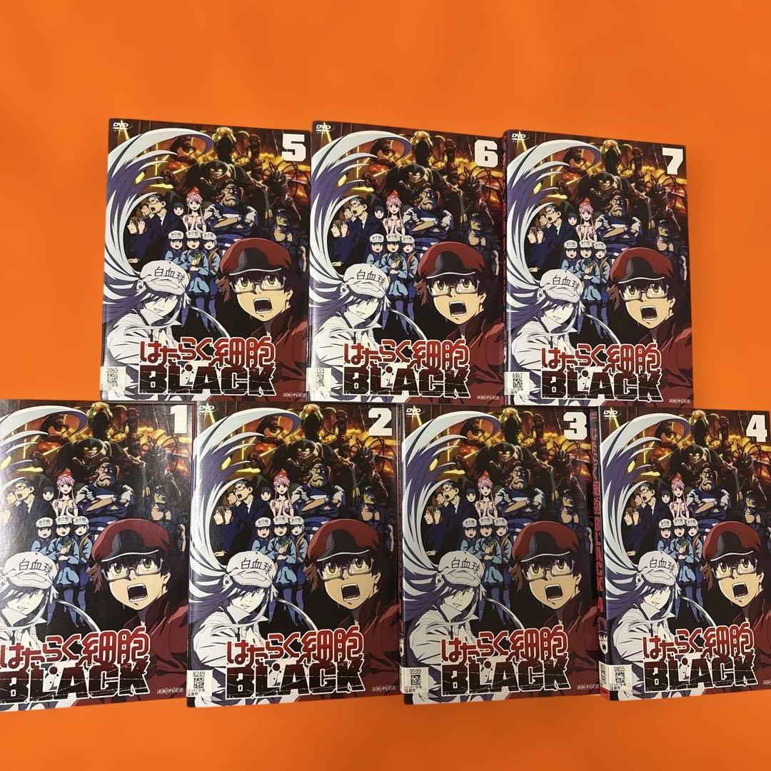 はたらく細胞BLACK DVD 全巻セット　アニメ 全7巻