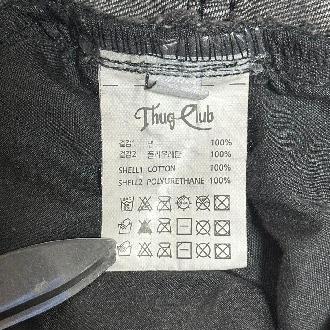 ゆうみTHUG CLUB トライバル デニムパンツ ジャケット XL