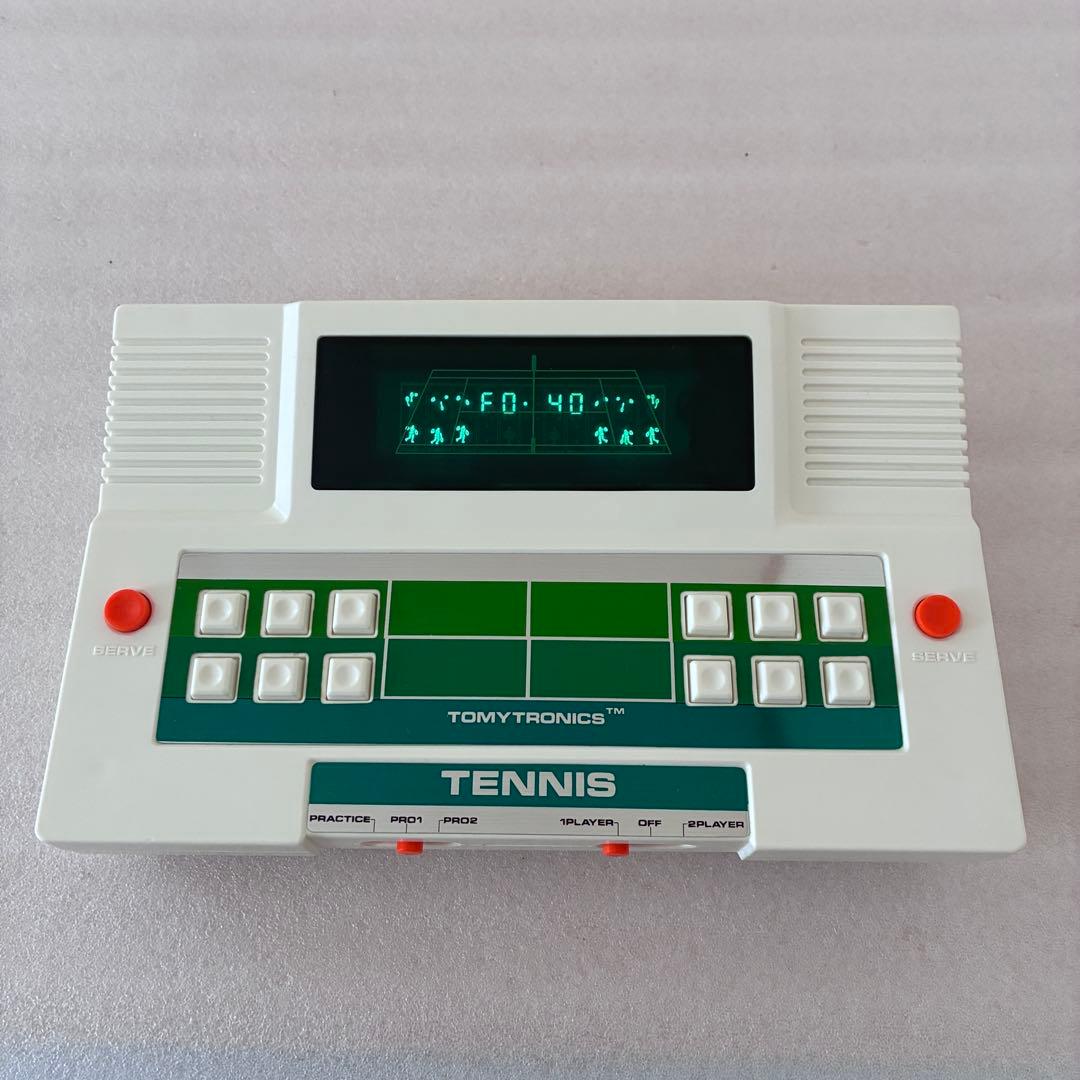 希少 レア 美品 トミー エレクトロニクスゲーム テニス 昭和レトロ