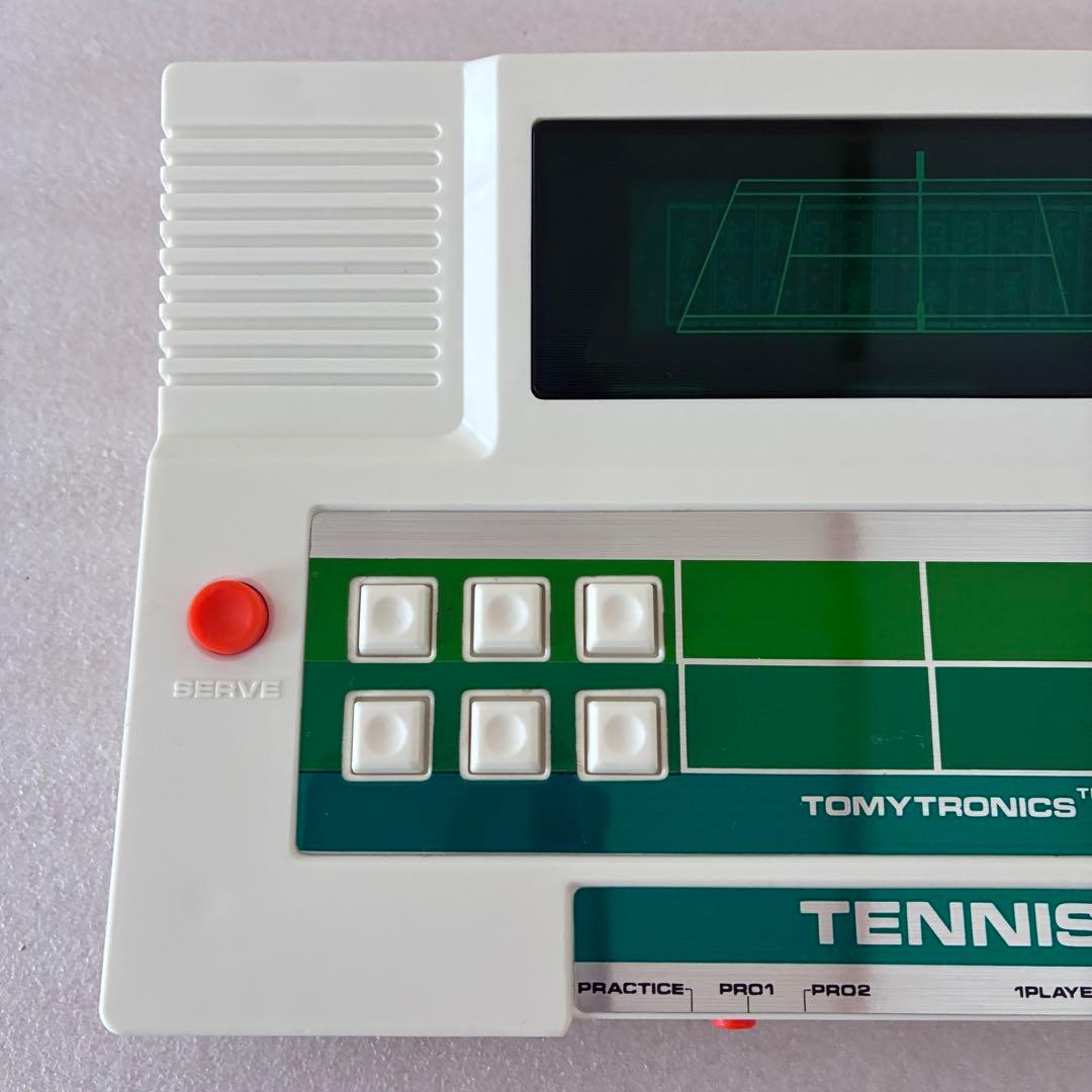 希少 レア 美品 トミー エレクトロニクスゲーム テニス 昭和レトロ