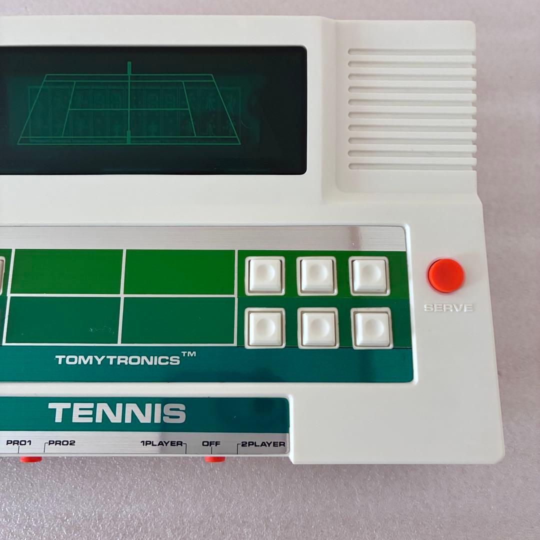 希少 レア 美品 トミー エレクトロニクスゲーム テニス 昭和レトロ