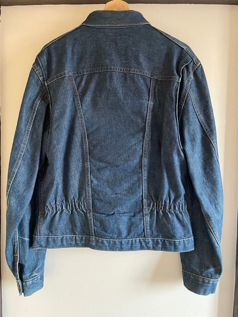 極上 60s Wrangler 24MJZ 縦ベル デニムジャケット 42 希少