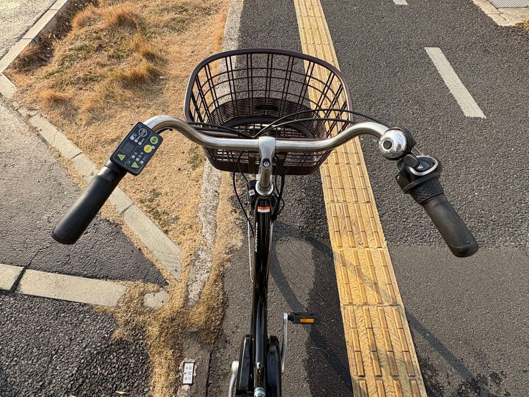 中古YAMAHA電動アシスト自転車　8.7Ah 大阪　027番