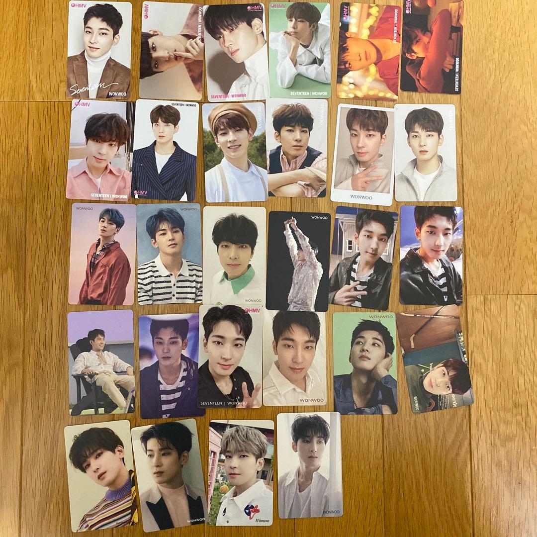 seventeen セブチ ウォヌ hmv トレカ セット