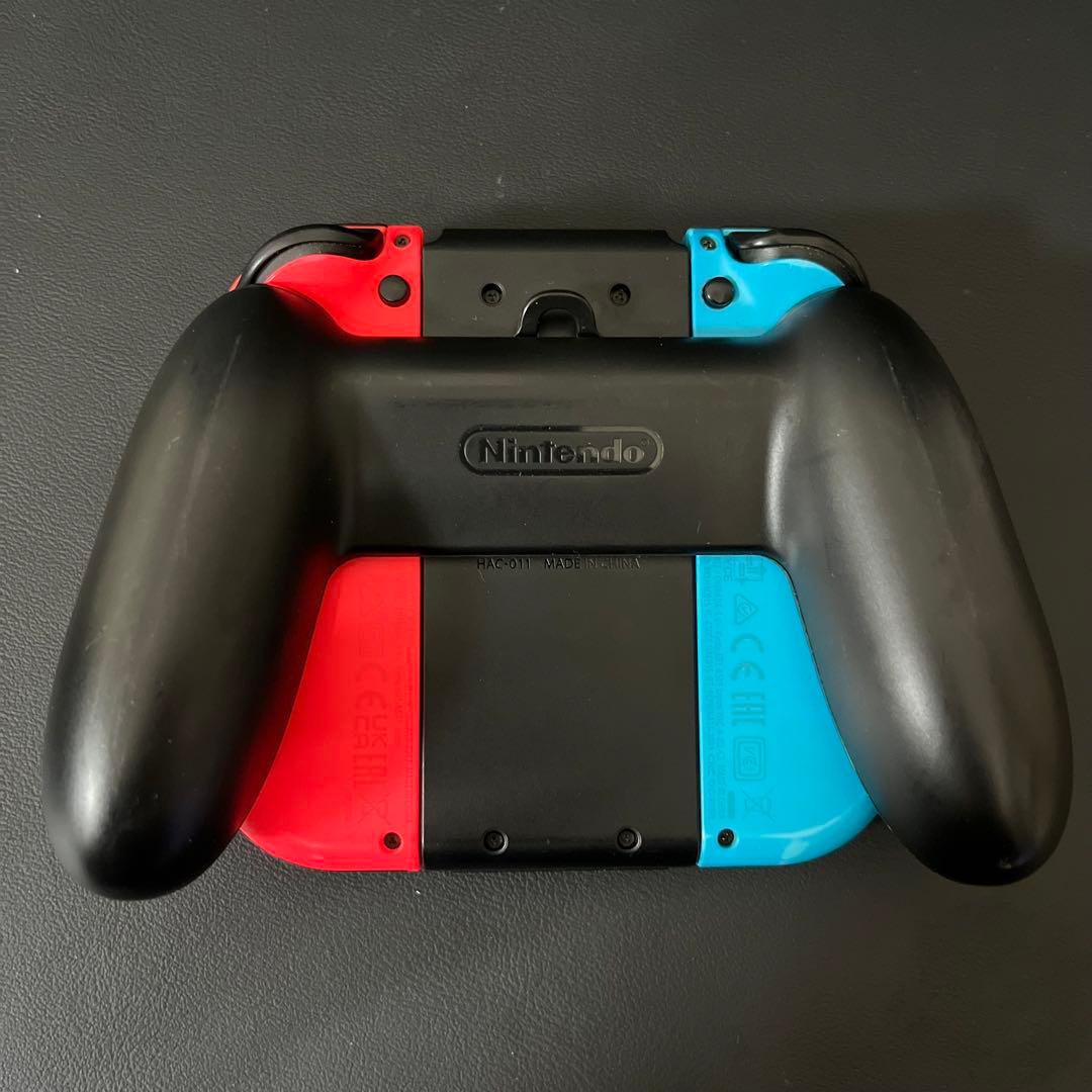 【美品/バッテリー強化版/箱付き】Nintendo Switch 本体 青/赤
