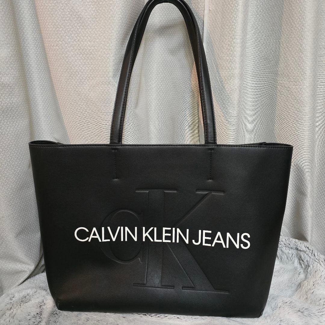   JEANS ブラック トートバッグ