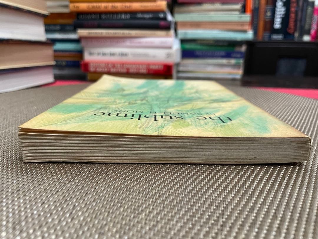 洋書 the sublime by SAMUEL H. MONK