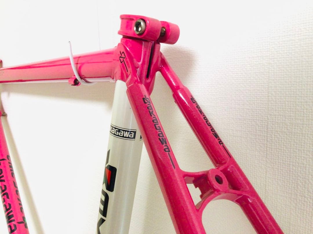 NAKAGAWA Prominence ピンク 50 デッドストック・クロモリ