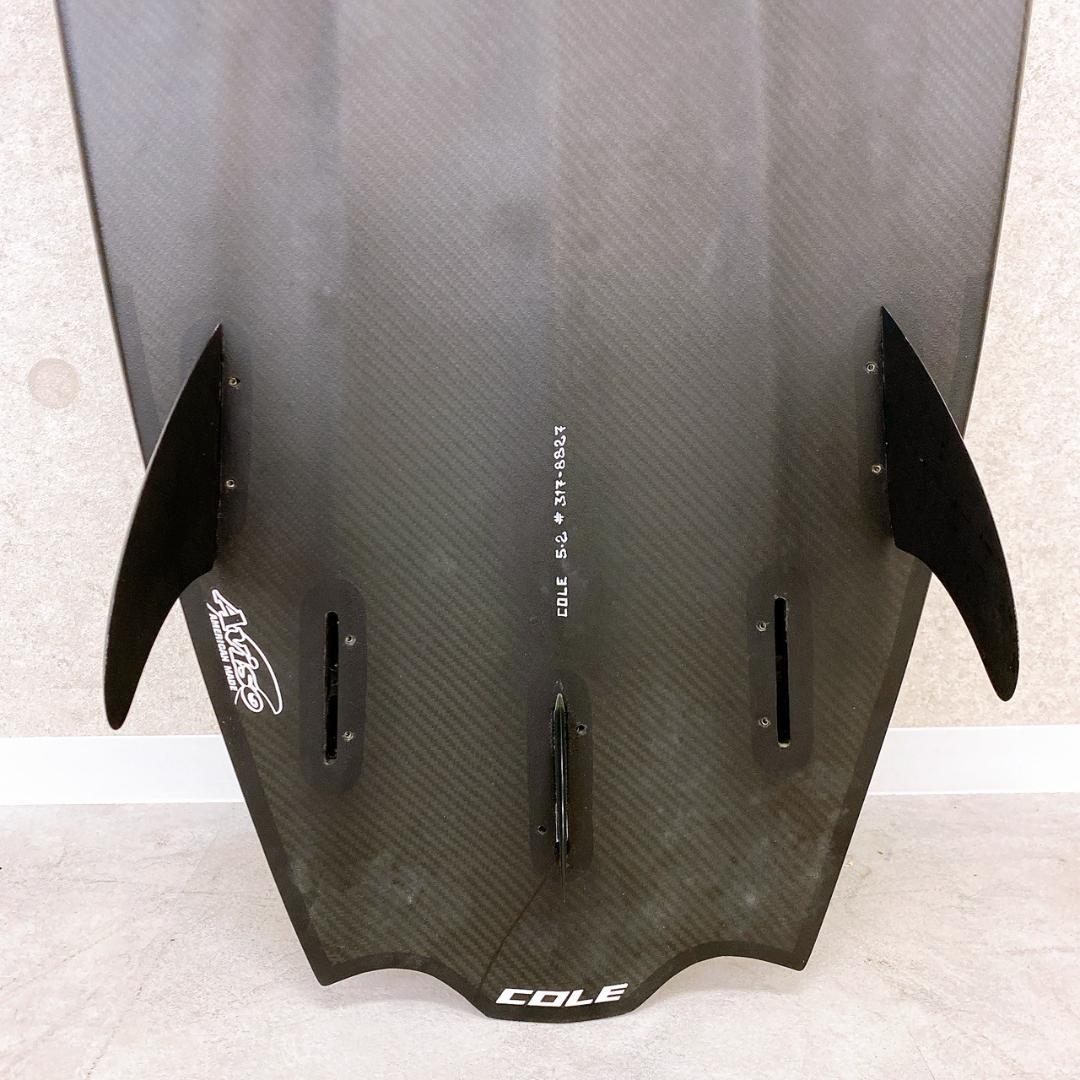 COLE サーフボード 5’2 カーボン仕様 リーシュコード付き 中古