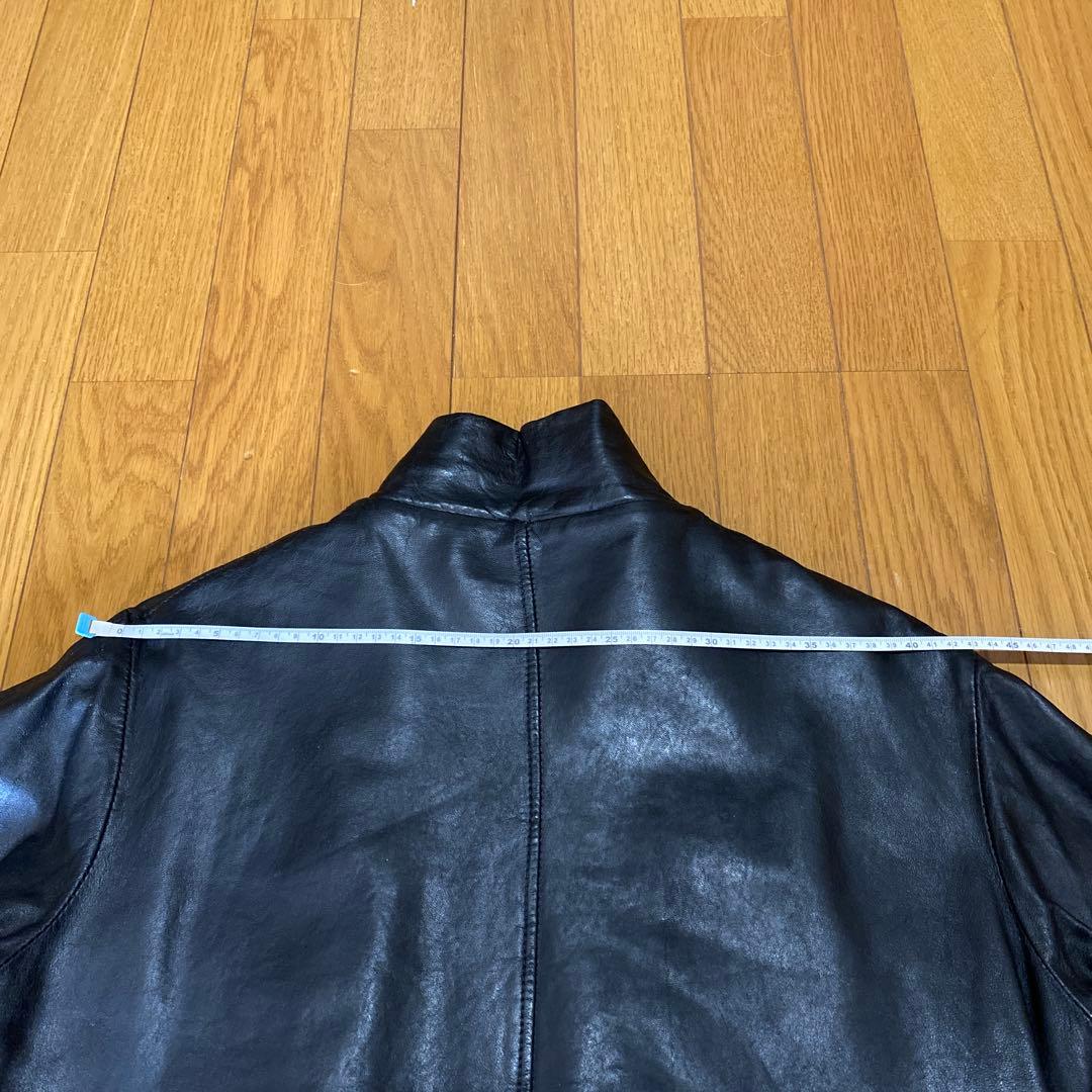 GIORGIO BRATOブラックレザージャケット
