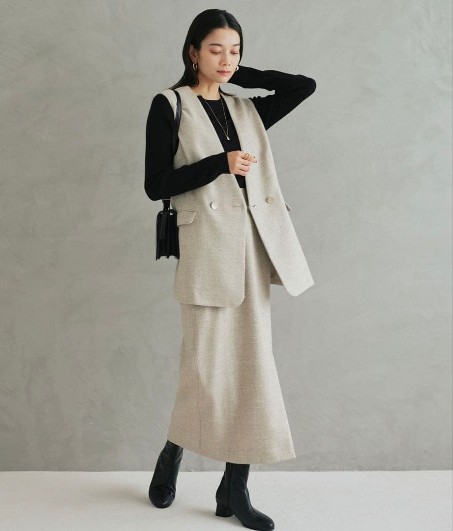 【美品❗️】green label relaxing ジレ ベスト