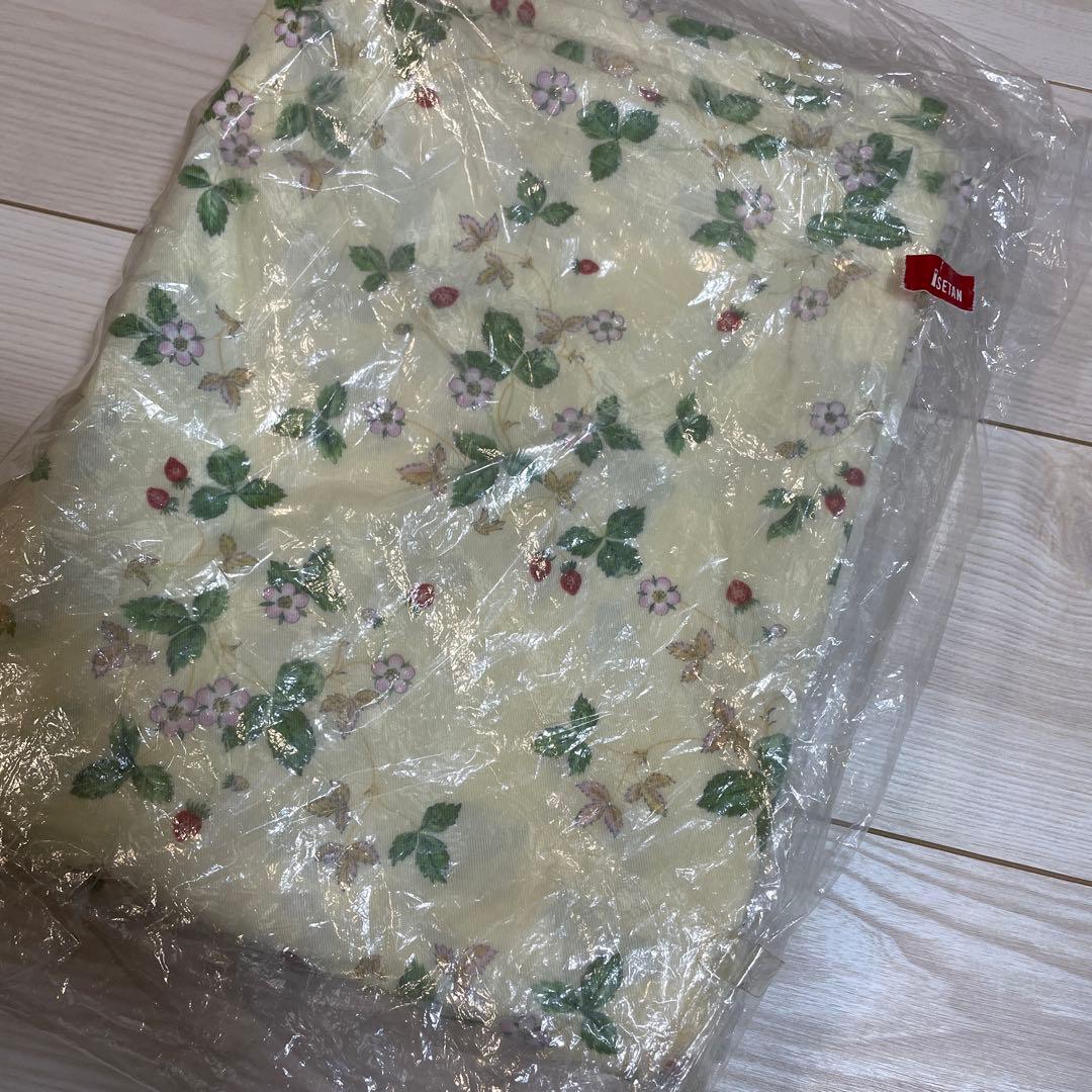 【未使用】 ウェッジウッド　フラットシーツ　ワイルドストロベリー