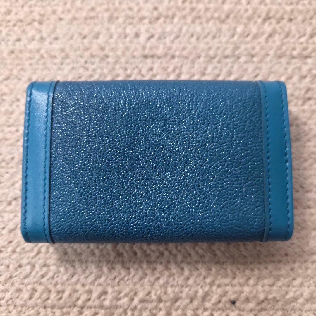BVLGARIキーケース/ターコイズブルーゴールド金具/未使用品