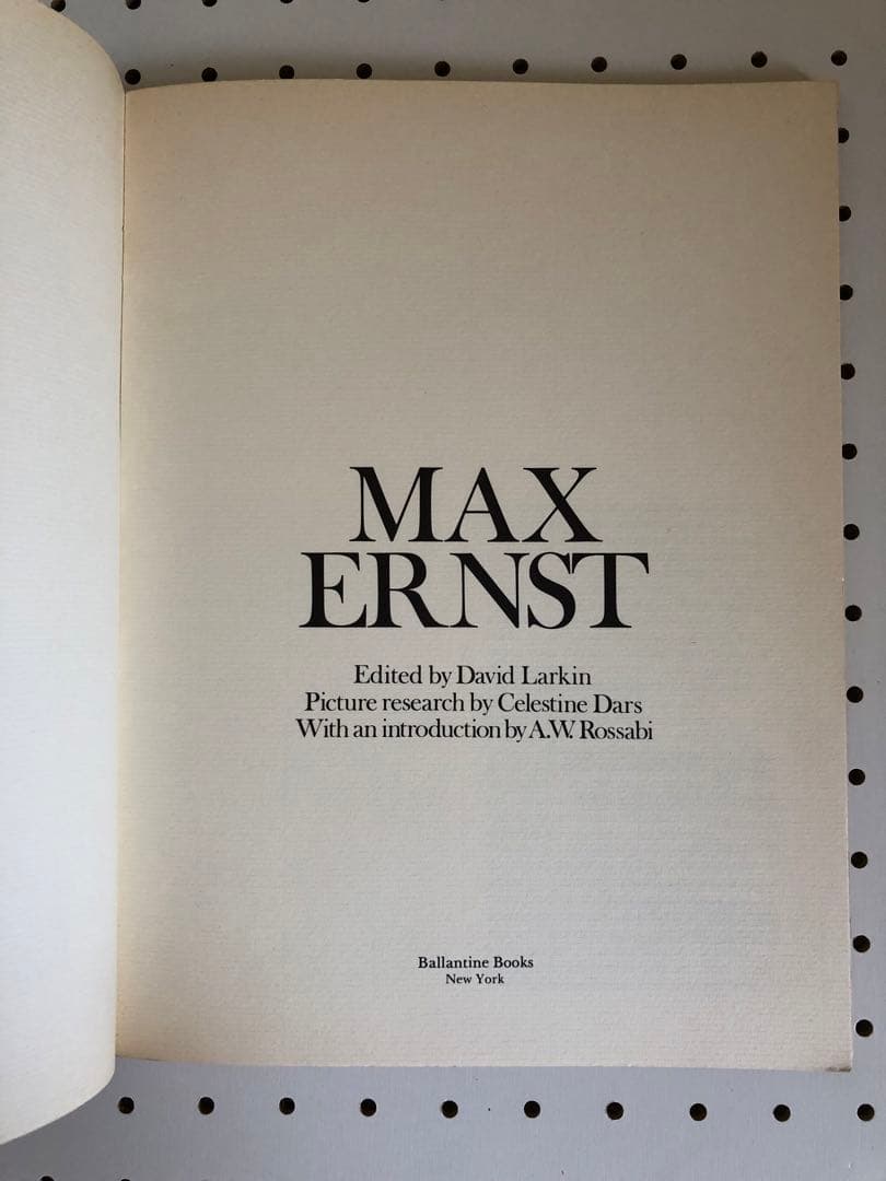 超希少 Max Ernest マックス エルンスト シュルレアリスム 洋書 画家