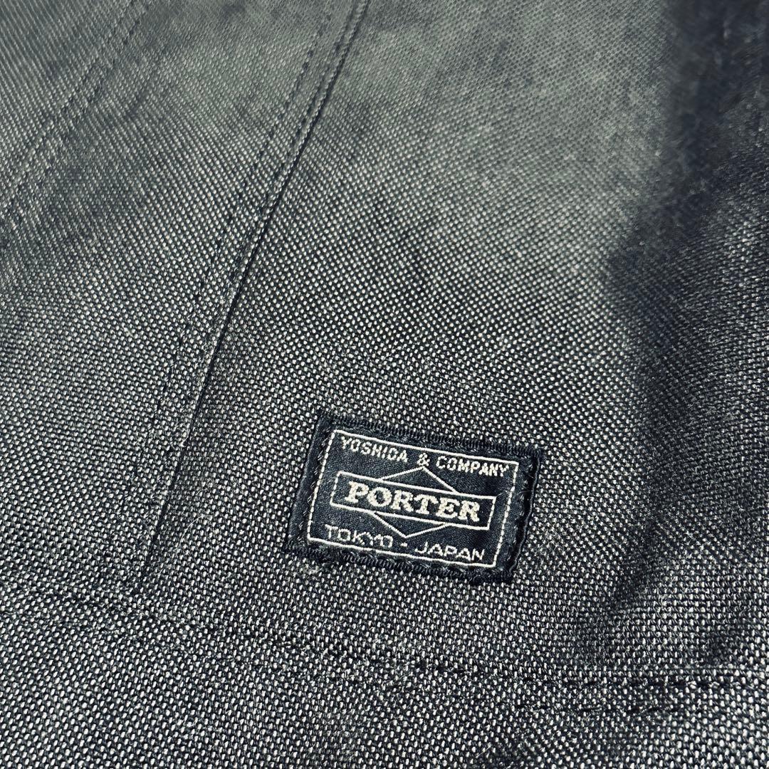 PORTER ポーター スモーキー トートバッグ L 黒 ブラック グレー