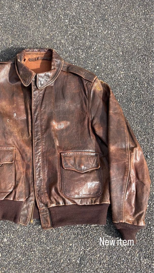 ジャケット・アウター 40s us army Air Force A-2 flight jacket