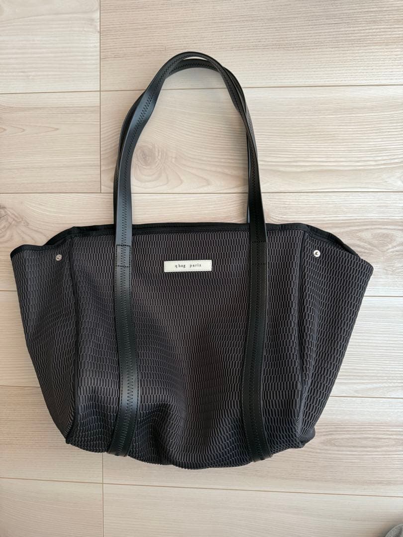 qbag paris nest zip M ダークグレー