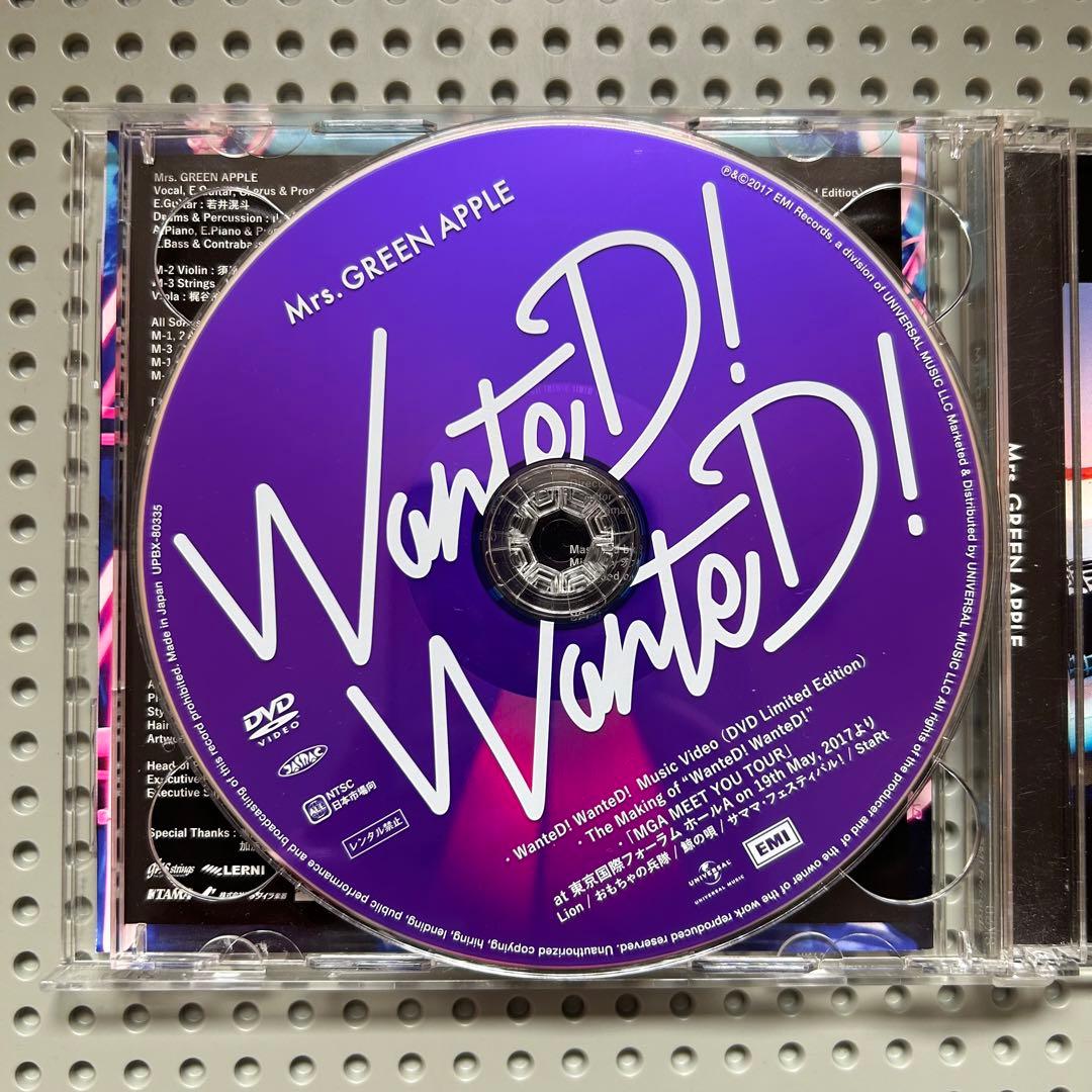 Mrs. GREEN APPLE Wanted!Wanted! 初回限定盤