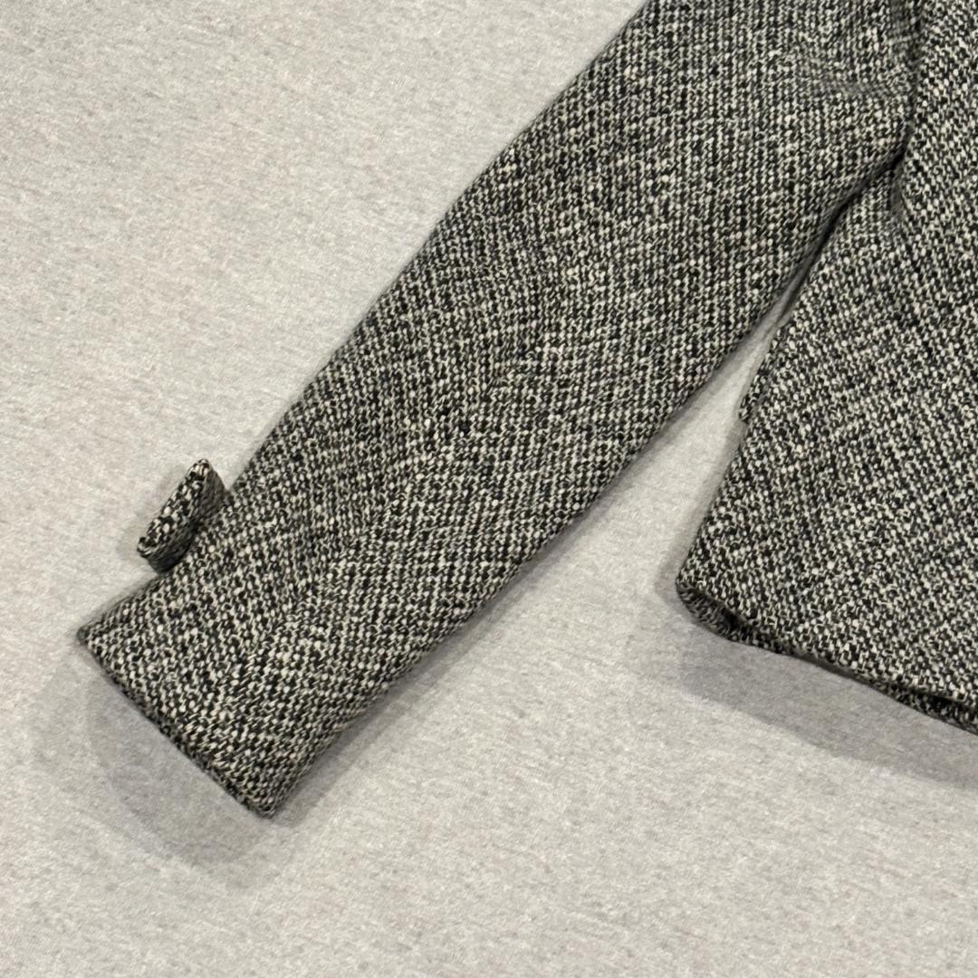 BALENCIAGA.PARIS（サイズ34）ツイードジャケット/グレー