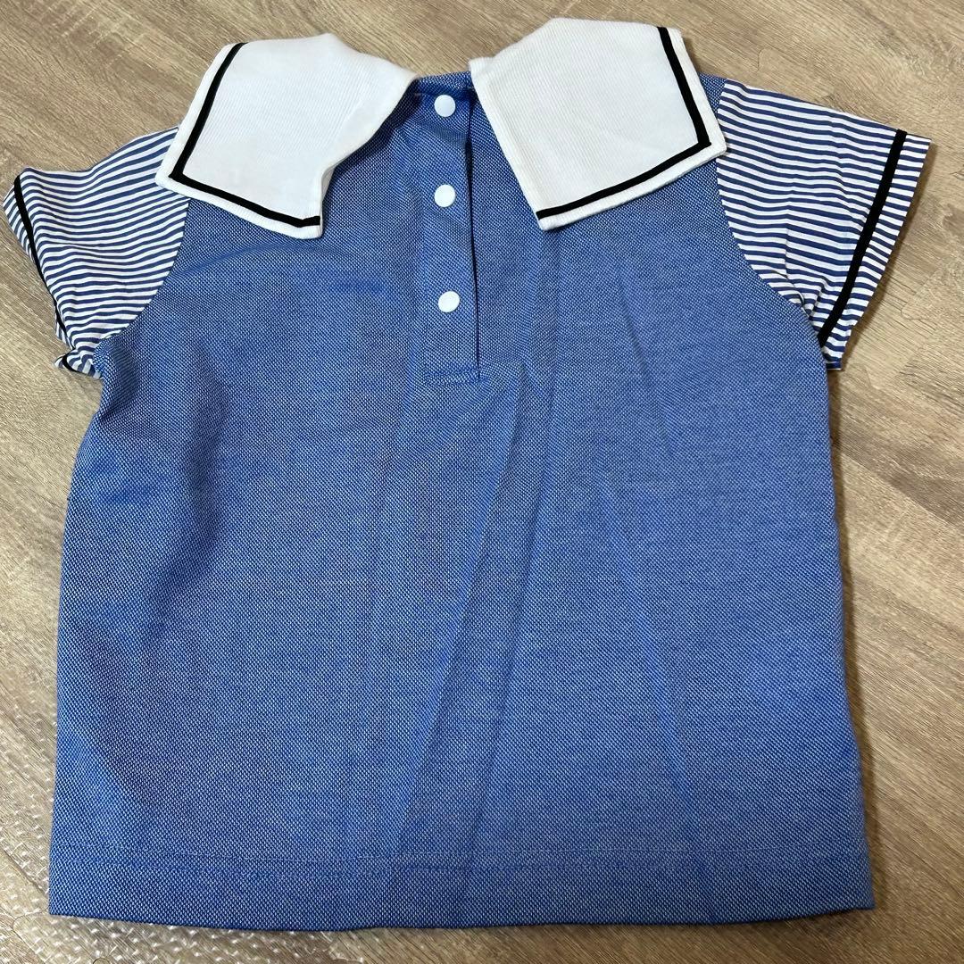 familiar ストライプ柄 Tシャツ 90