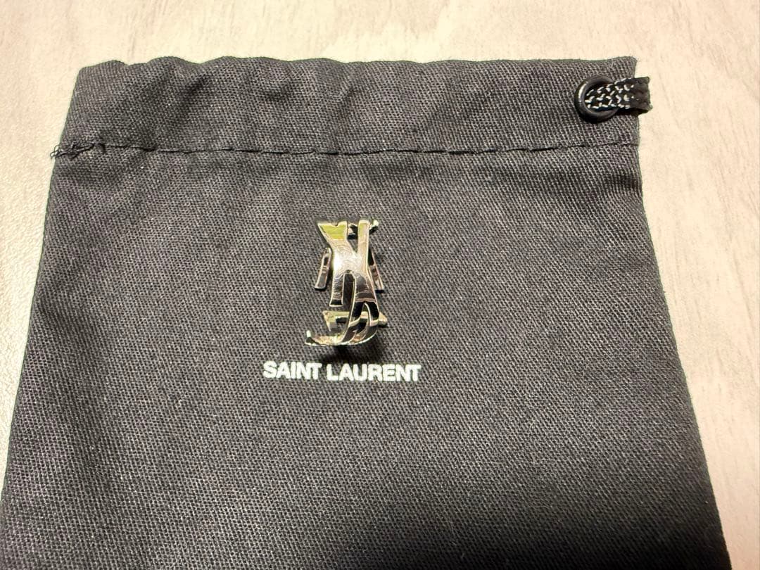 SAINT LAURENT オピウム ツイストリング シルバー