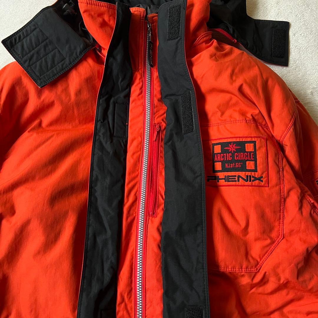 phenix フェニックス XL スキーウェアー セットアップ上下 オレンジ 黒
