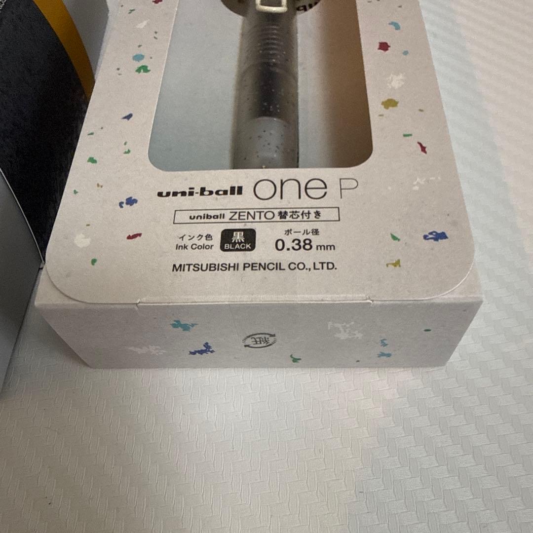 uni-ball ZENTO & one P 未開封+シャンパンゴールド開封品