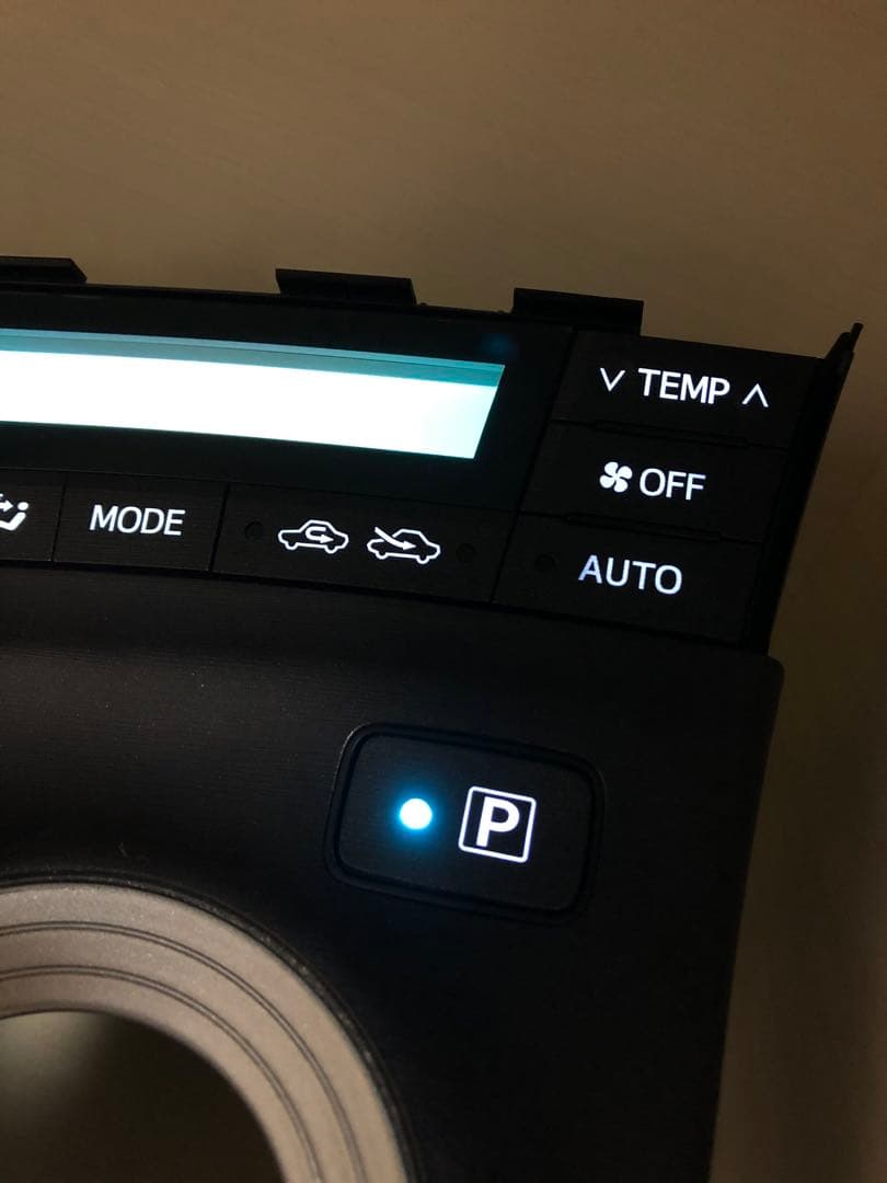 ZVW30 プリウス　前期　エアコンパネル　シフトパネル LED打ち替え済み l