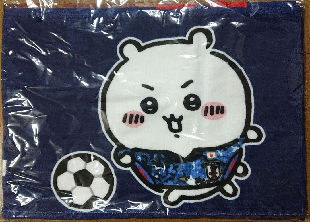ちいかわのマフラータオル サッカー日本代表ver.