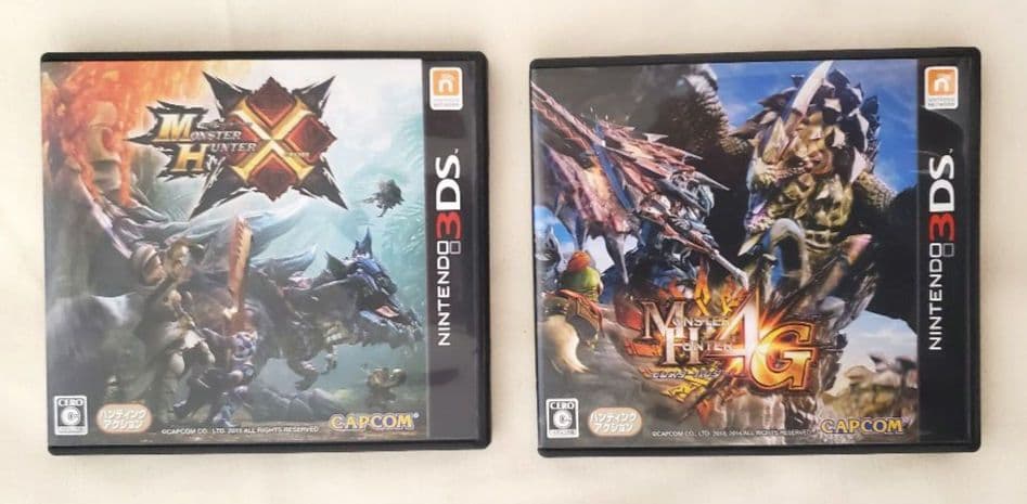 モンスターハンターX　&　モンスターハンター4G　おまとめ