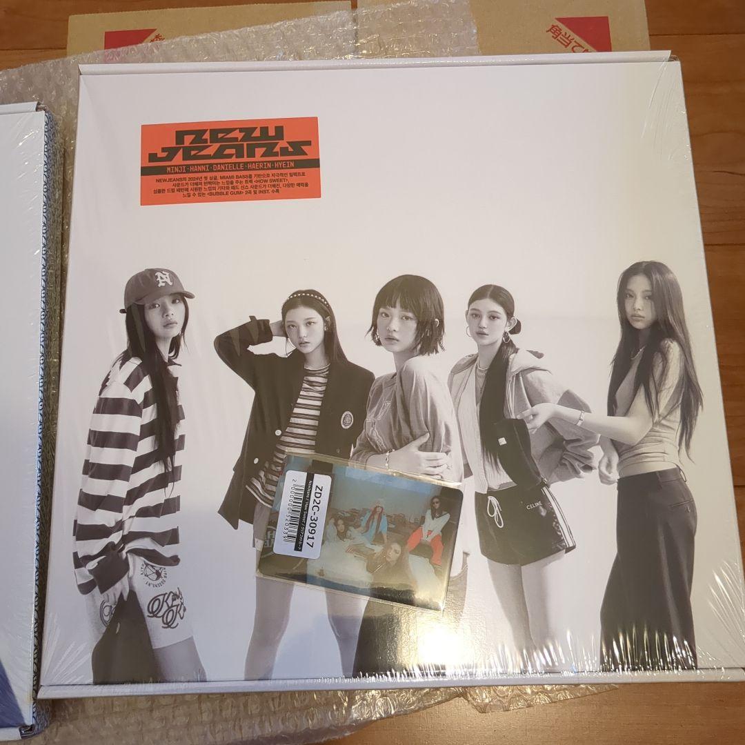 NewJeans How Sweet Bubble Gum ハニと全員