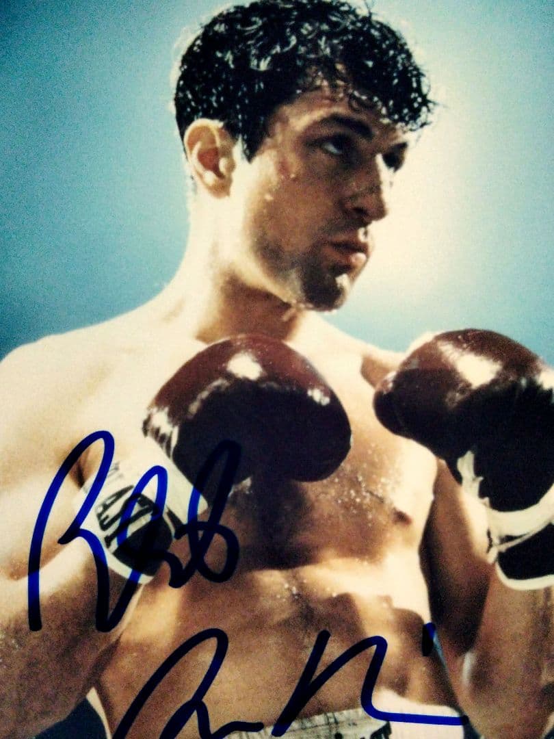 ロバート・デ・ニーロ直筆サイン入り2Lサイズ写真…Robert De Niro