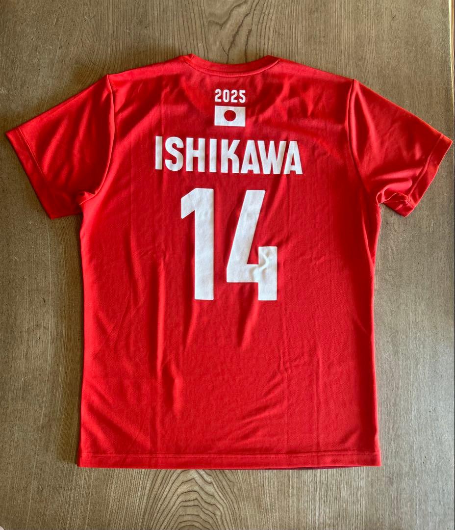 石川祐希ユニフォーム　ネーションズリーグ　2025 応援Tシャツ L 世界バレー