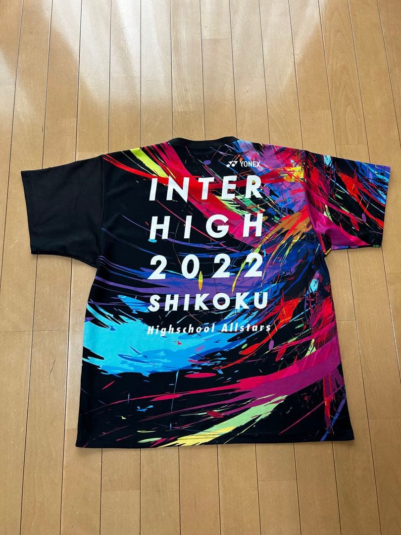 YONEX tシャツ　インターハイL