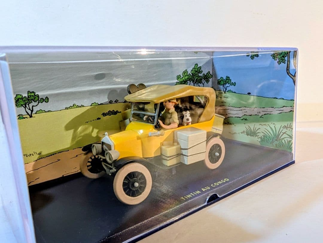 美品〈「タンタンの冒険」の『タンタンのコンゴ探検』に登場するフォードTのミニカー