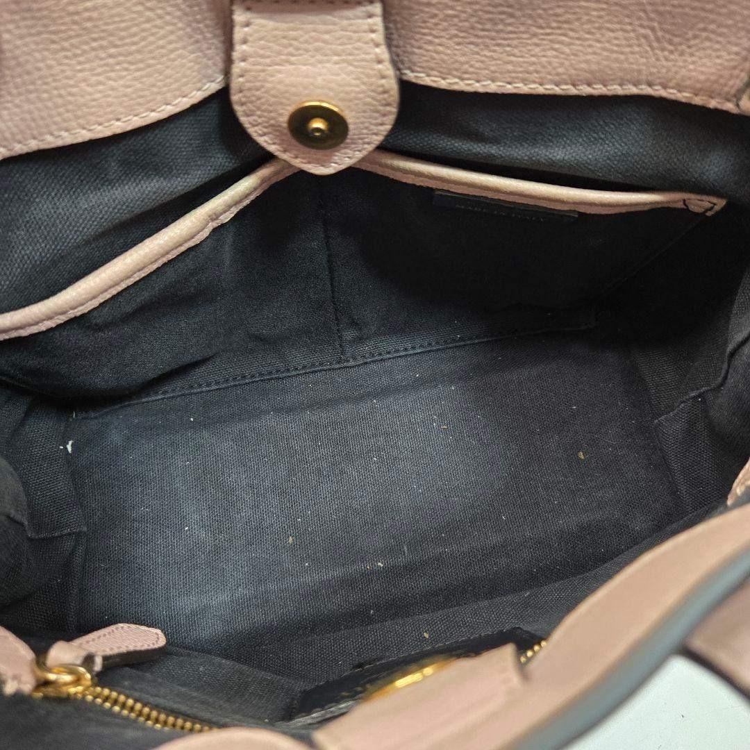 現行品 BURBERRY 2way レザーハンドバッグ ノバチェック