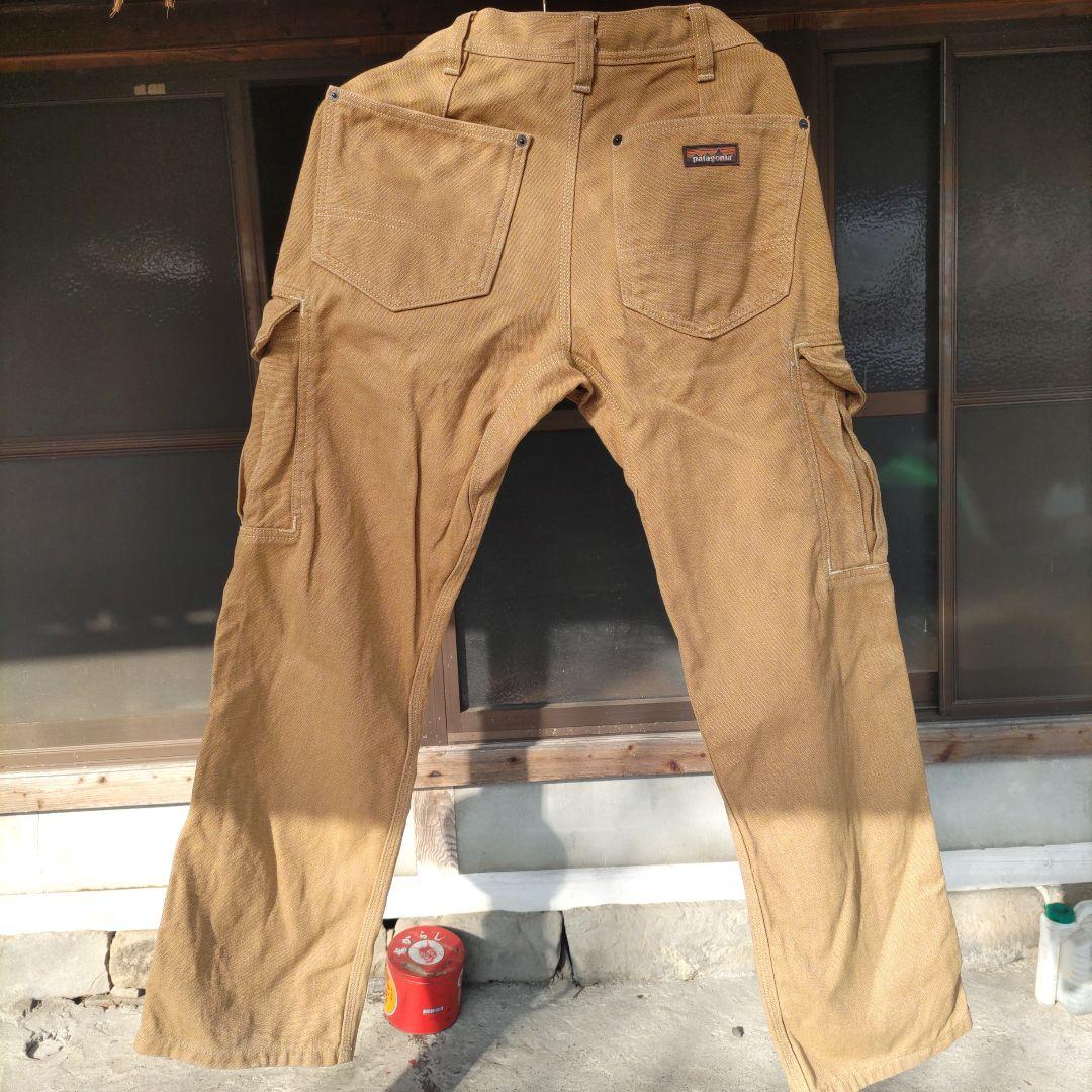 patagonia ヘンプコットン製カーゴパンツ